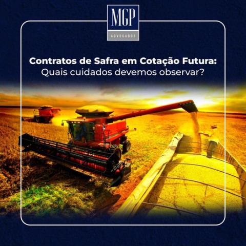 Contrato de Safra em Cotação Futura